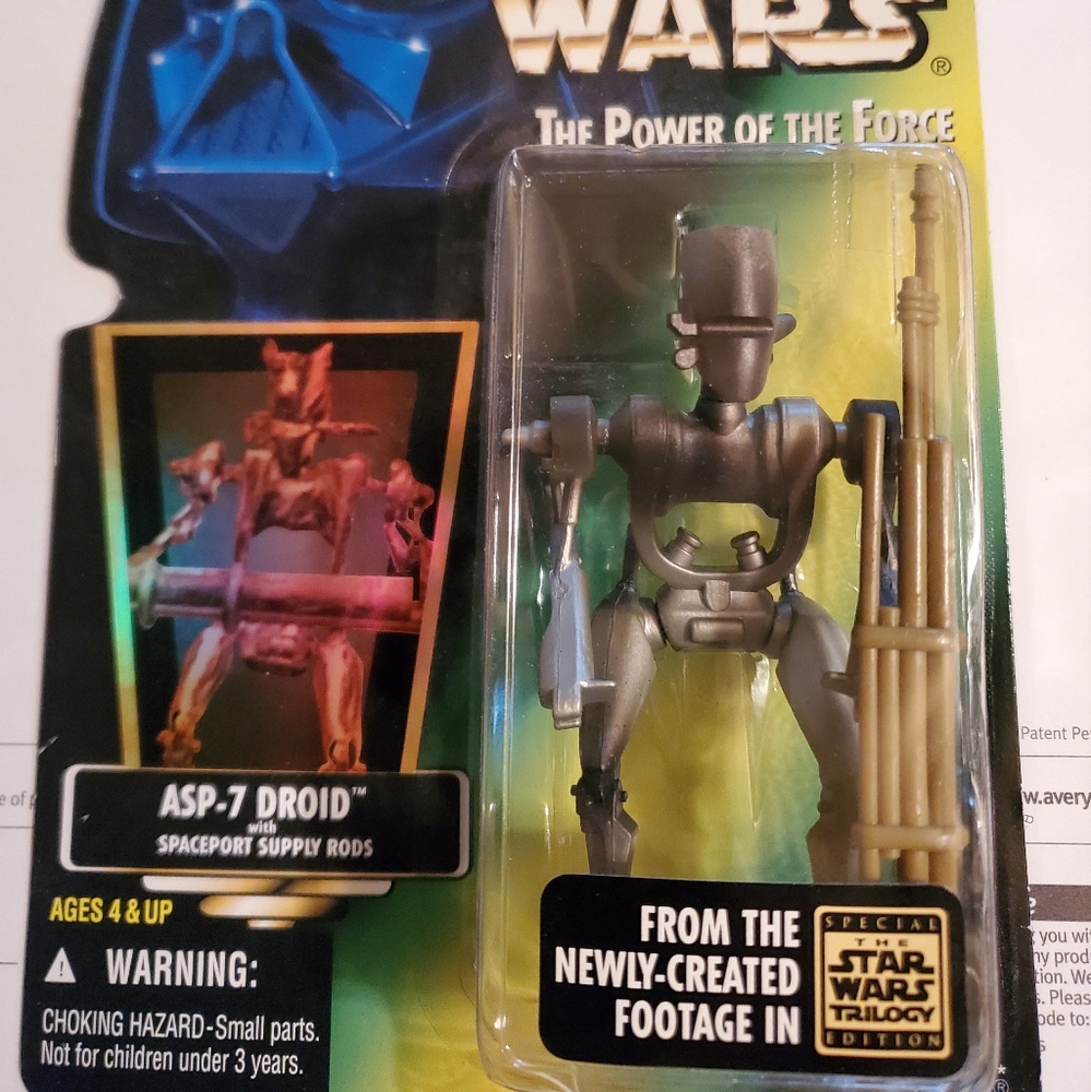 NWOT Vintage Star Wars ASP-7 Droid